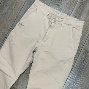 HUK Performance Fishing Trawler Pant Bottoms Mens Size 32x30 Tan Canvas